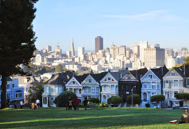 The Painted Ladies in San Francisco, California | Em Then Now When