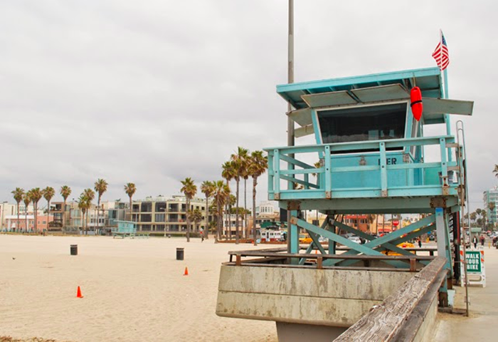 The Venice Beach Boardwalk