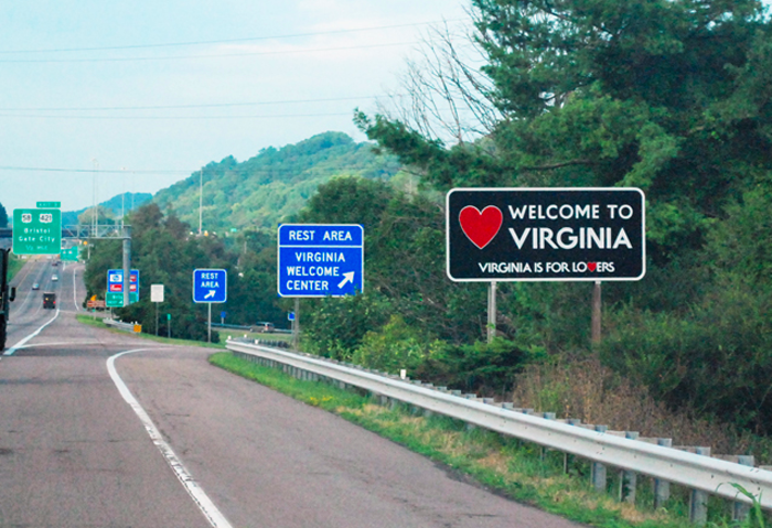 Hello from Virginia!