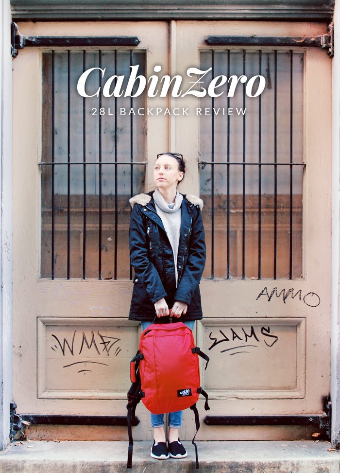 CabinZero 28L Backpack Review